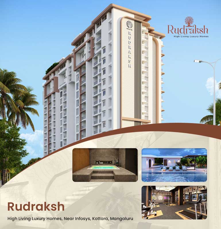 Welcome to Rudraksh Mangalore’s High Living Luxury Homes, First Apartment with a 24/7 Cloud Kitchen